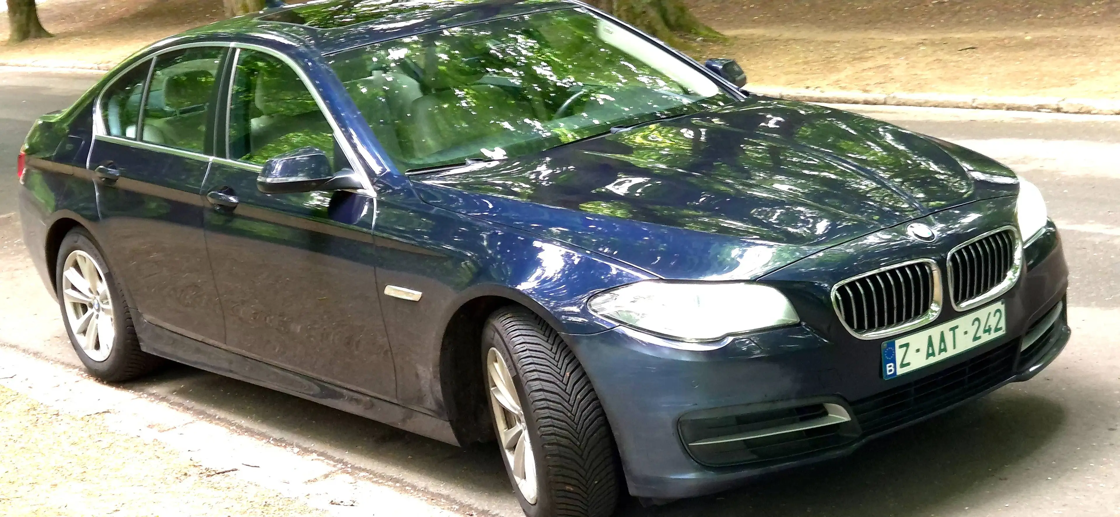 BMW 518 518 dA      EURO 6b  FULL OPTION    CT ET CAR PASS   GARANTIE 12 MOIS PRET A IMMATRICULATION — photo 2