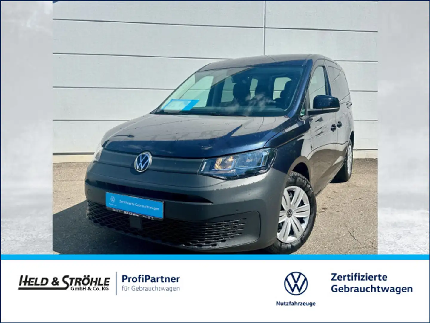 Volkswagen Caddy 2.0 TDI NAV KAM IDA SHZ DAB+ LANE ASSIST Blau - 1