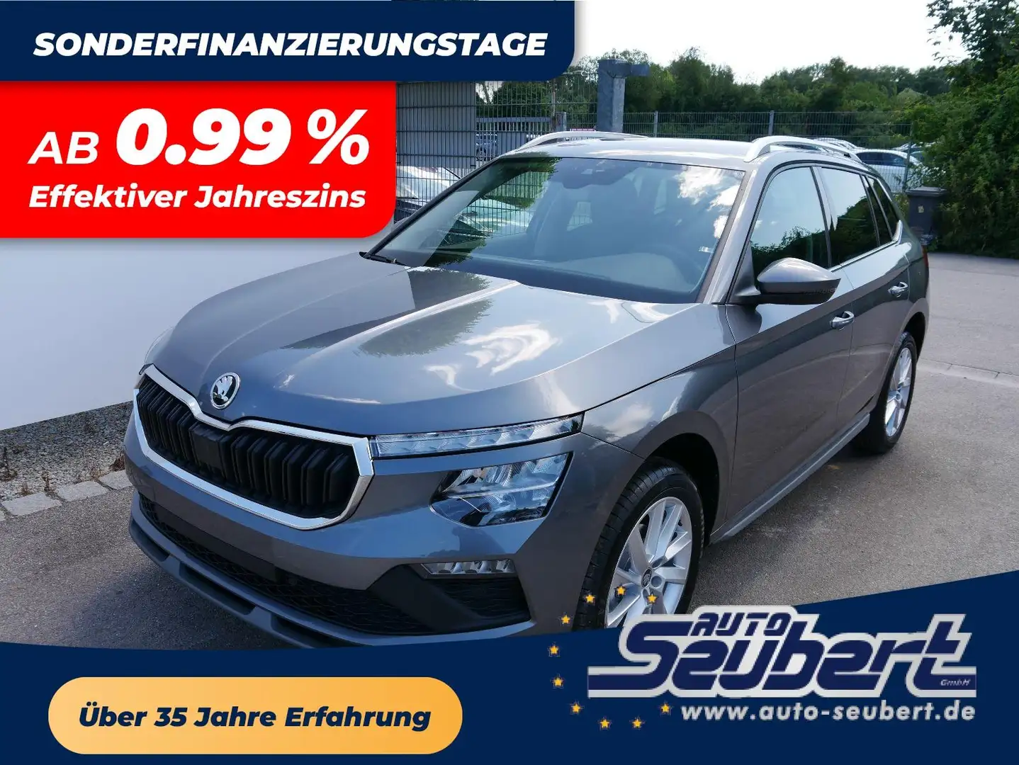 Skoda Kamiq 130 Jahre Premium Edition 1,5 TSI DSG*AHK-SCHWENKB Grau - 1