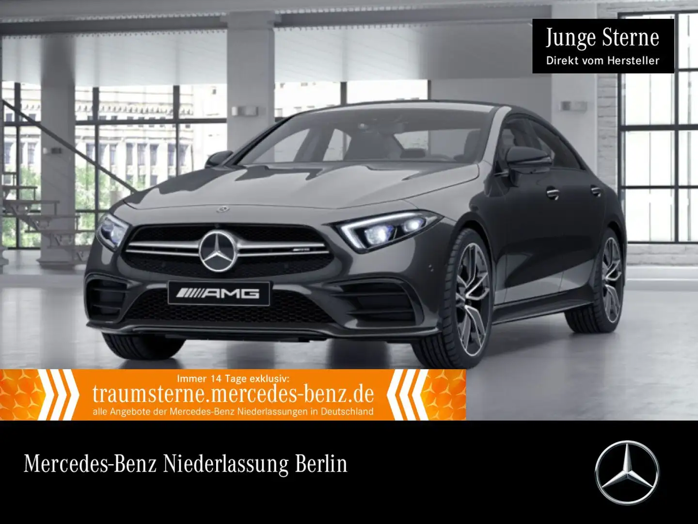 Mercedes-Benz CLS 53 AMG Cp. 4M WideScreen Multibeam Burmester Серый - 1