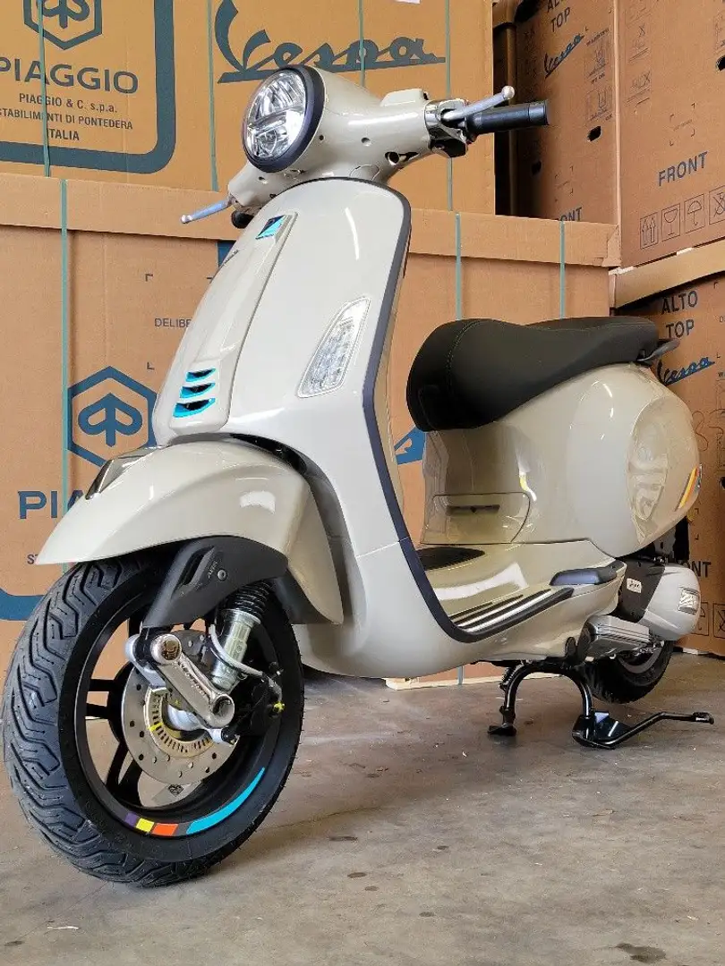 Vespa Primavera S 50 Versand, 5 Jahre Garantie Beige - 1