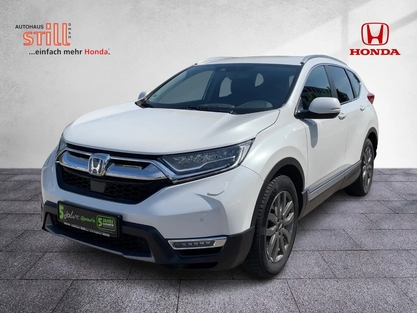 Honda CR-V i-VTEC 2.0 i  Hybrid Lifestyle FLA SpurH LM Weiß - 2