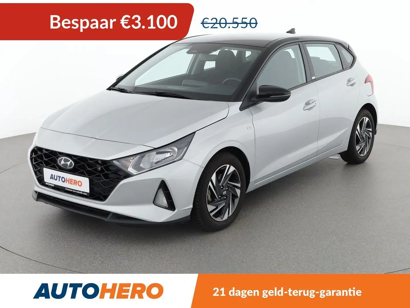 Hyundai i20 1.0 T-GDI Mild-Hybrid Trend Zilver - 1