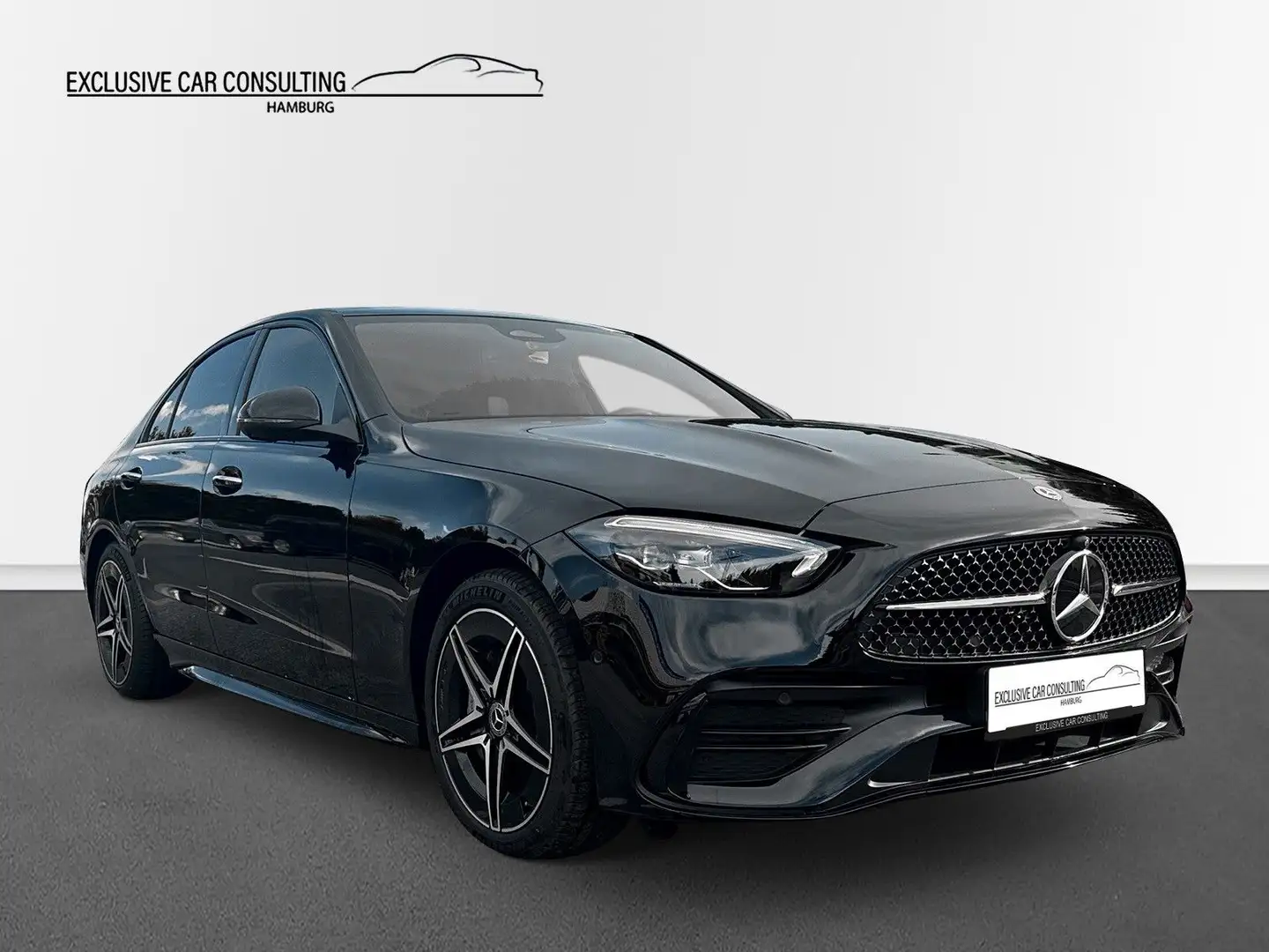 Mercedes-Benz C 300 e AMG Line *Pano *Headup *Memory *360° Schwarz - 1