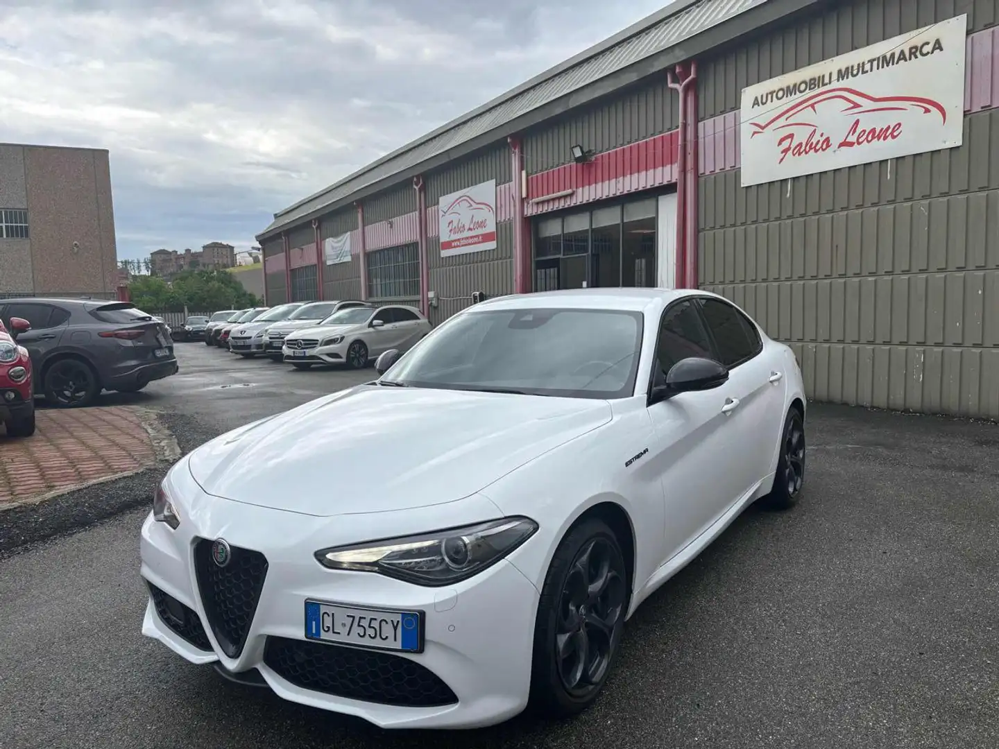Alfa Romeo Giulia 2.2 Turbodiesel 210 CV AT8 AWD Q4 Estrema Fehér - 1