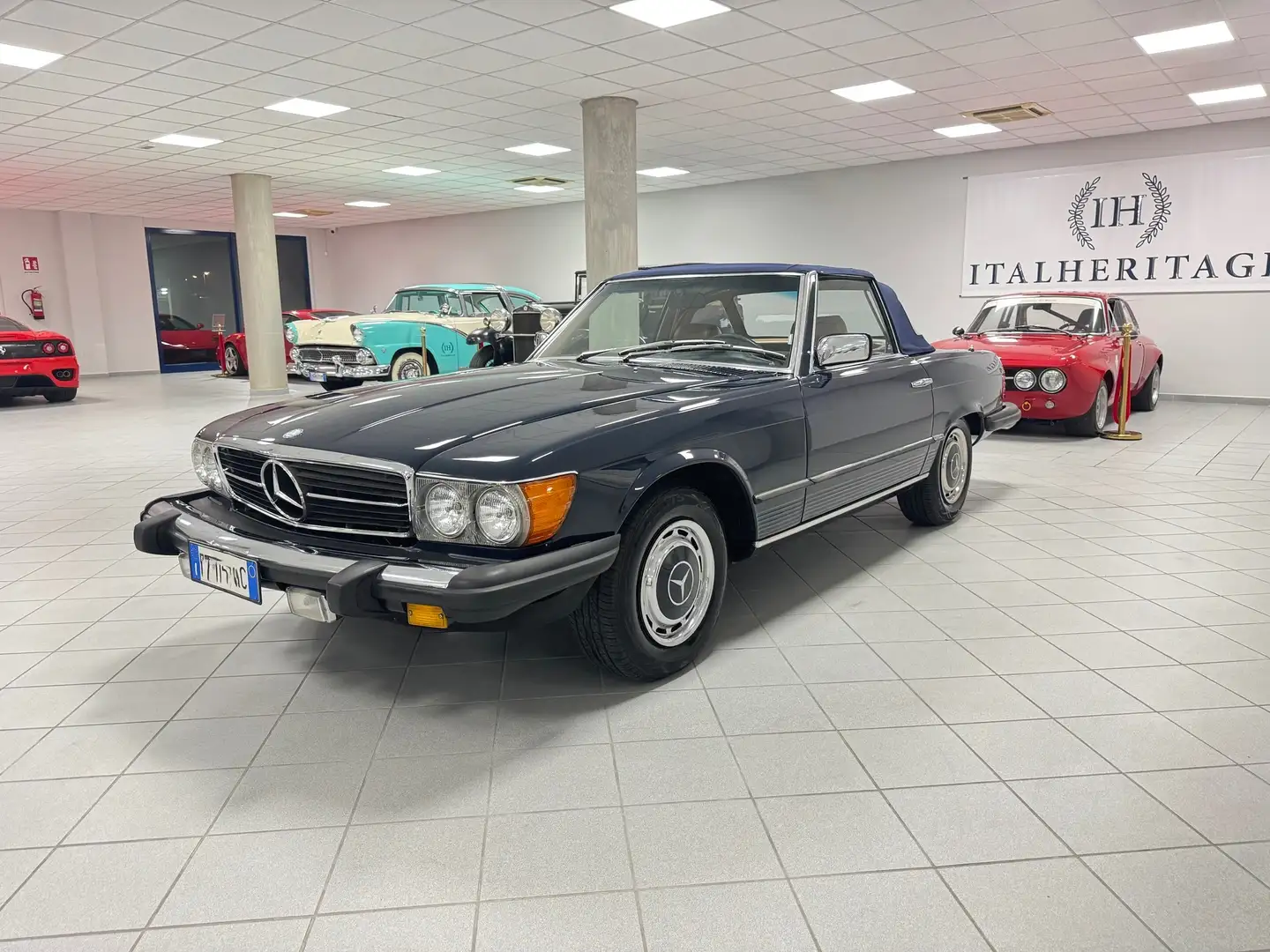 Mercedes-Benz SL 380 . Blau - 2