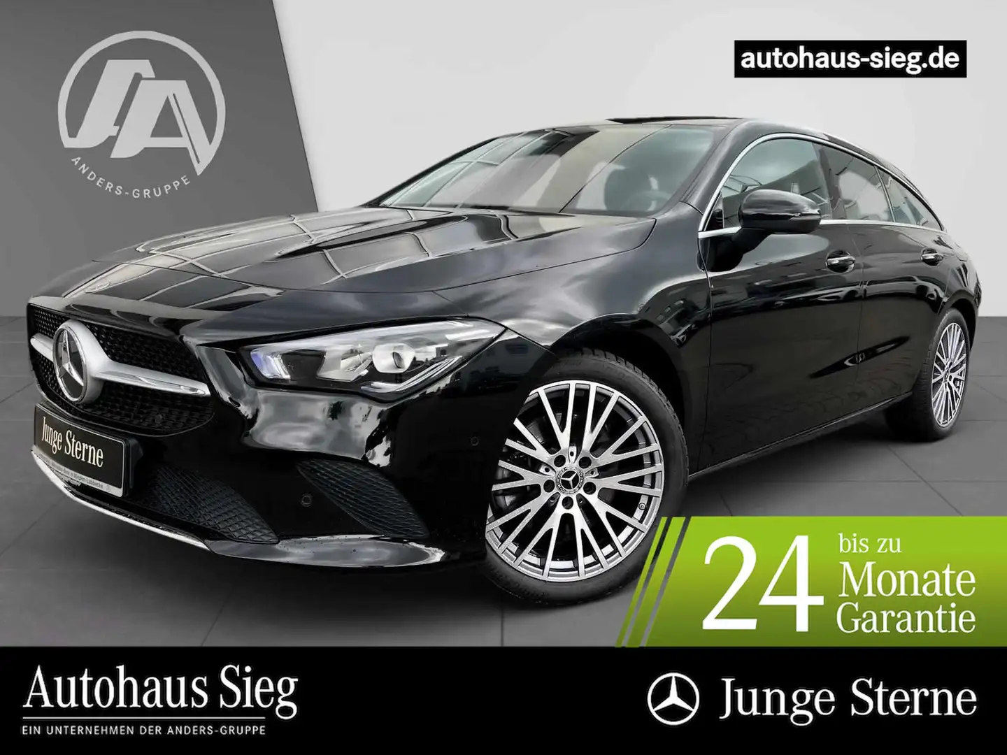 Mercedes-Benz CLA 220 d SB Progressive+MBUX+LED+Kam+AHK+Apple Noir - 1