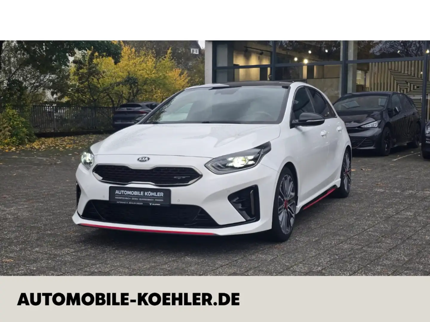 Kia Ceed / cee'd GT 1.6T-GDI Pano 8-Fach Kamera Sitzheizung Weiß - 1