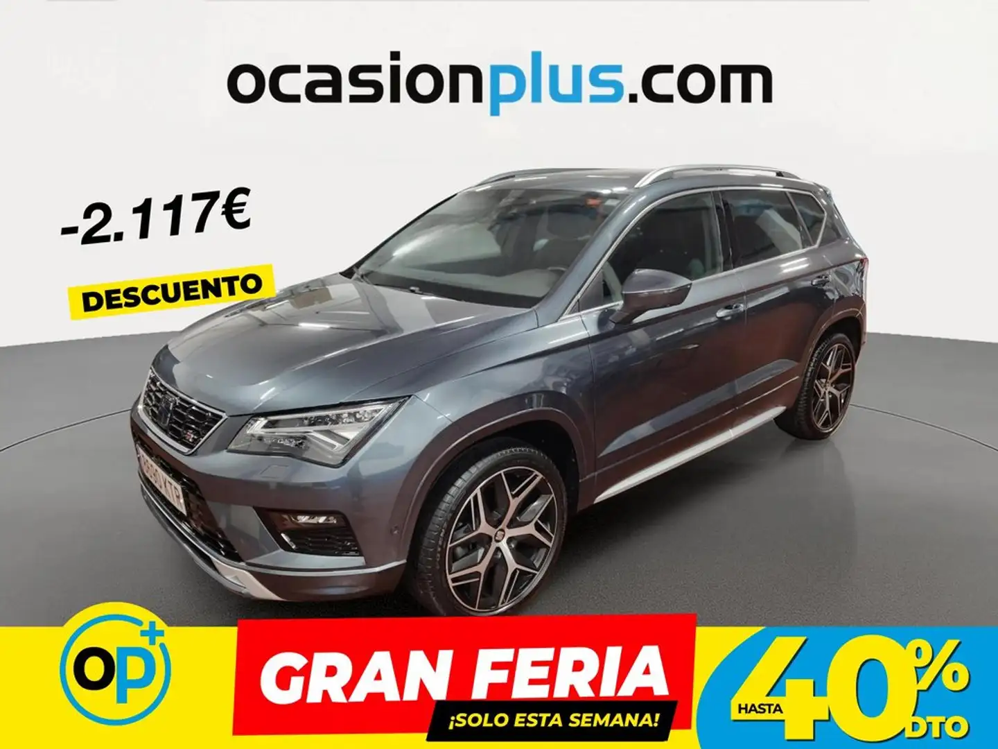 SEAT Ateca 1.5 EcoTSI S&S FR DSG7 Gris - 1