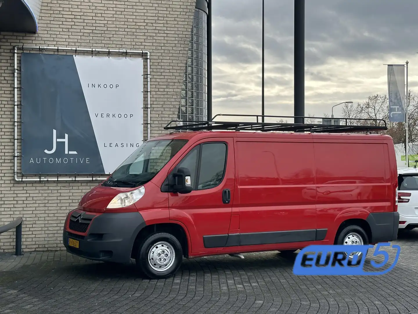 Citroen Jumper 30 2.2 HDI L2H1*3-PERS.*IMPERIAAL*HAAK*INRICHTING* Rouge - 1