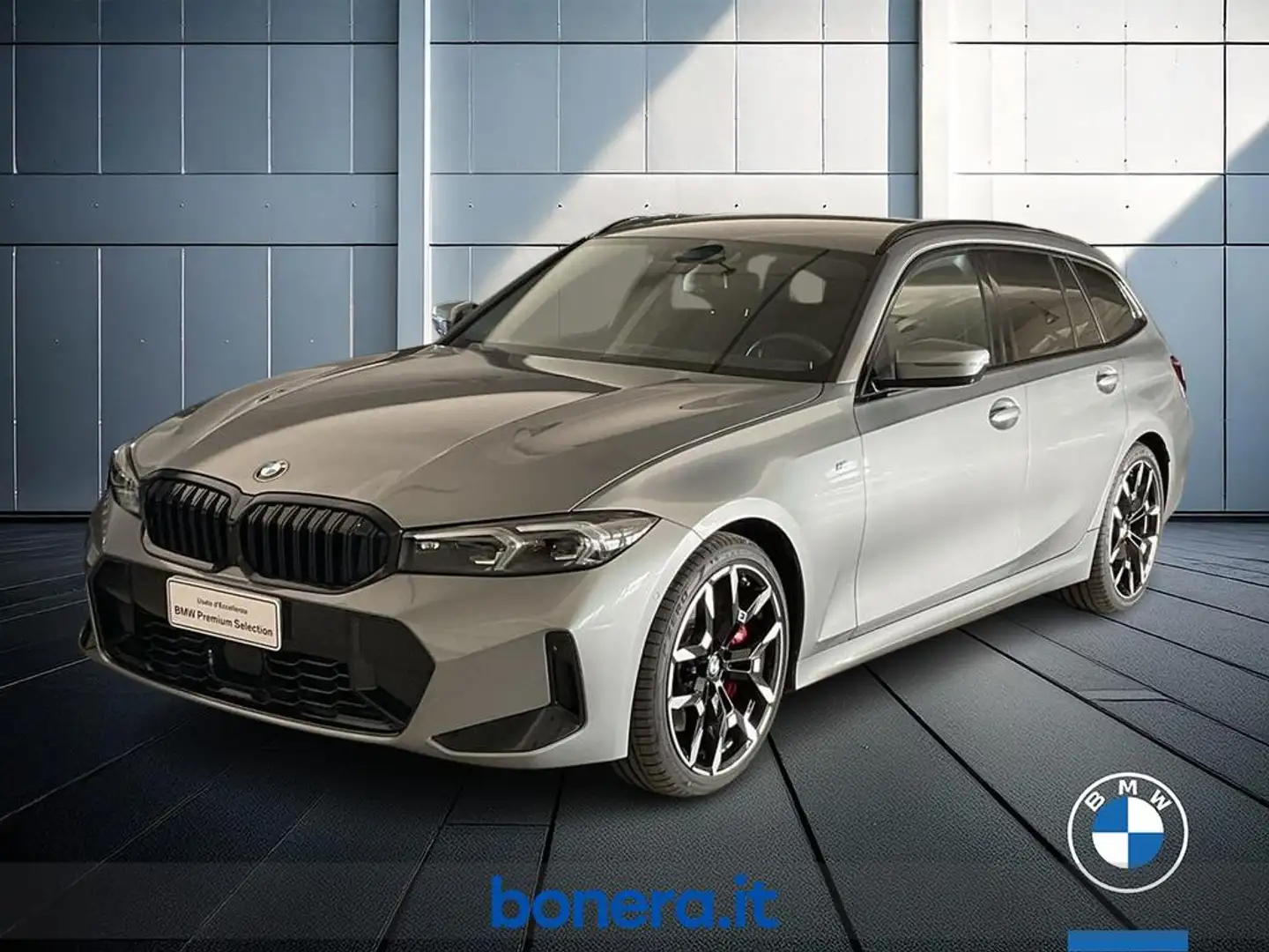 BMW 320 d Touring mhev 48V Msport xdrive auto Grigio - 1