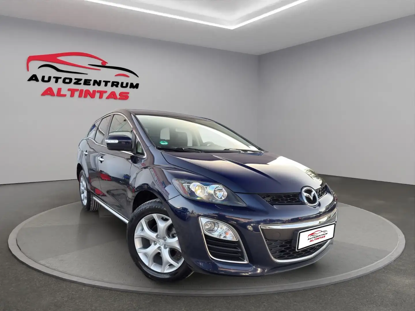 Mazda CX-7 Exclusive-Line 4WD*KLIMA*XEN*RFK*LEDER*AHK* Blau - 2