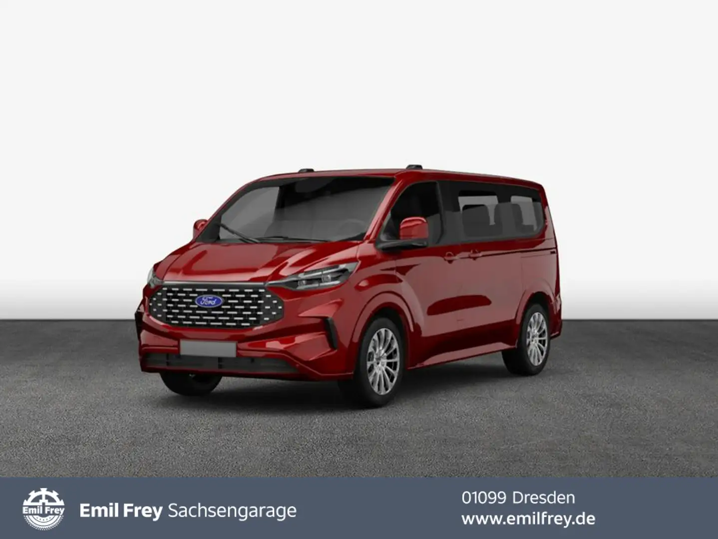 Ford Tourneo Custom 320 L1H1 VA Autm. Titanium Rouge - 1