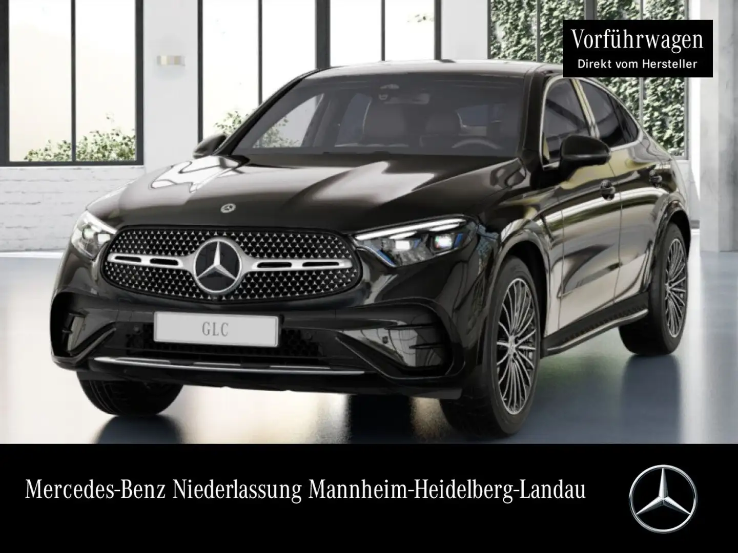 Mercedes-Benz GLC 220 d 4M AMG+360+BURMESTER+TOTW+KEYLESS+9G Schwarz - 1