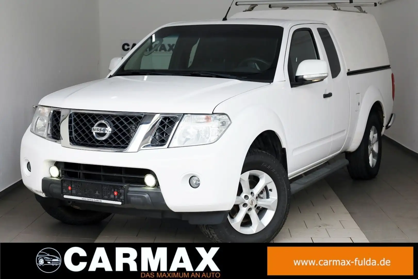 Nissan Navara Pickup King Cab SE 4X4 Hard Box,SH,AHK Weiß - 1