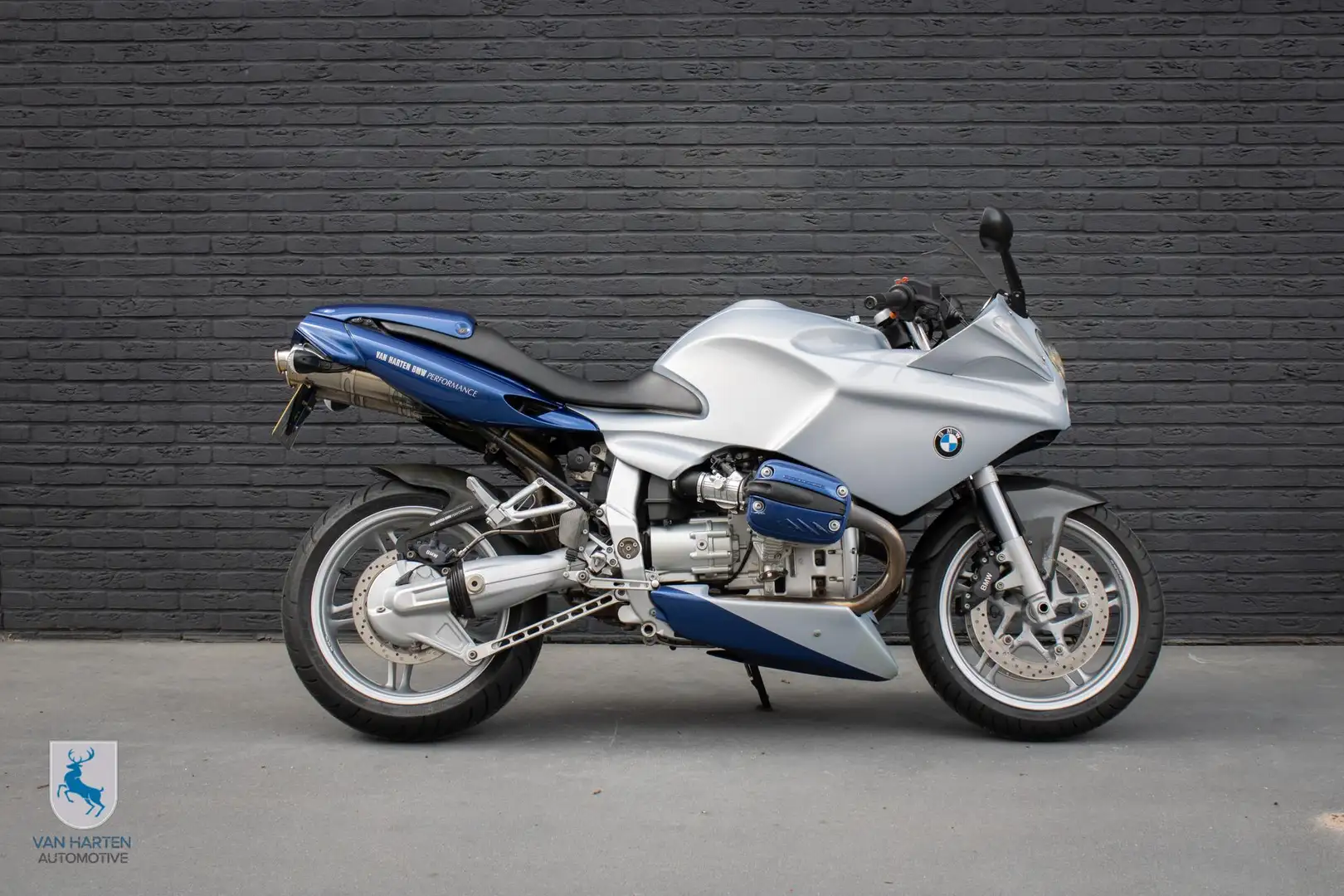 BMW R 1100 S Van Harten Special Blauw - 1