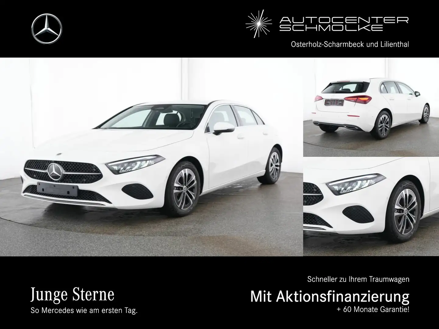 Mercedes-Benz A 200 A 200 PROGRESSIVE ADVANCED*VOLL-DIGGI-DISPLAY* Weiß - 1