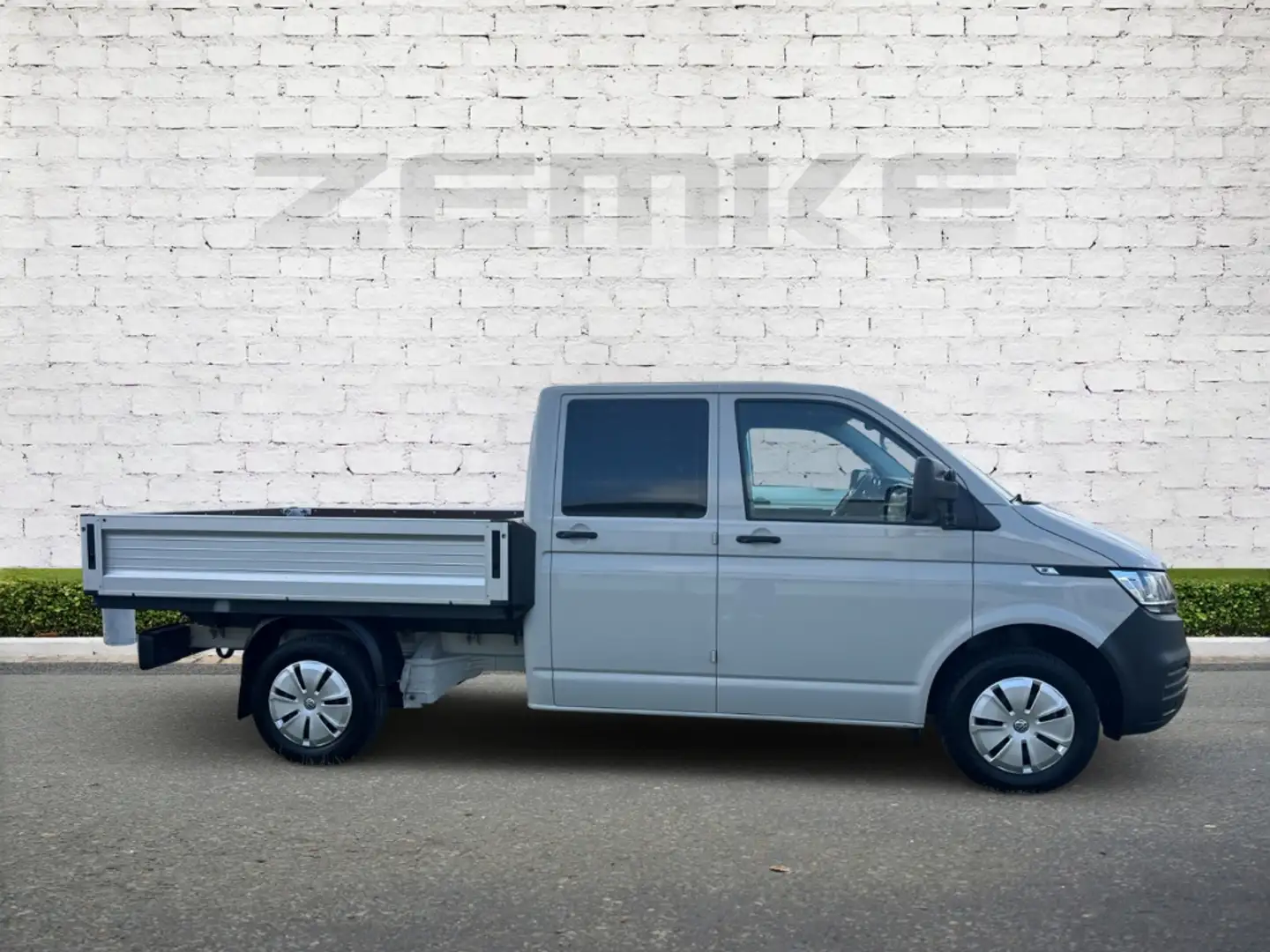 Volkswagen T6.1 Transporter 2.0 TDI Pritsche Doppelkabine lan Gris - 2