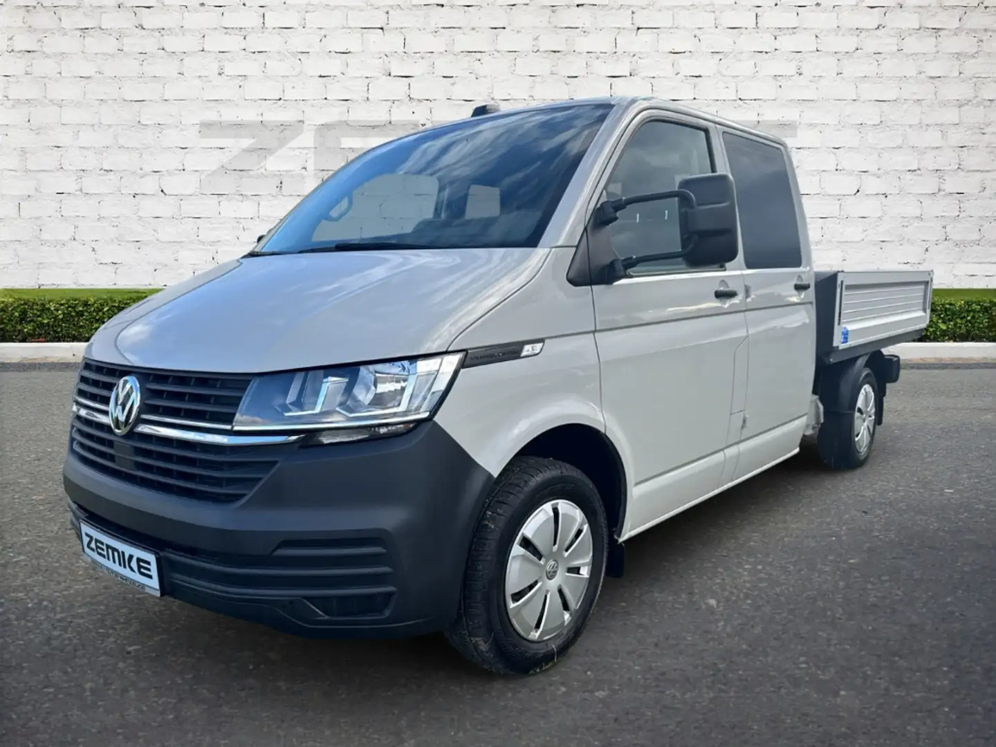 Volkswagen T6.1 Transporter 2.0 TDI Pritsche Doppelkabine lan Gris - 1