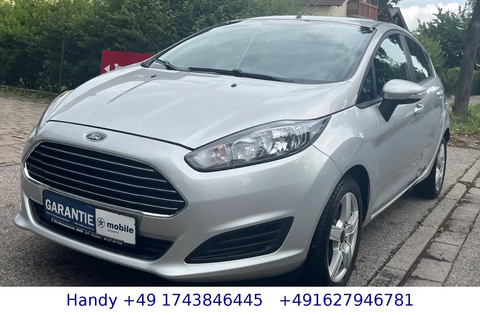 Ford Fiesta 1.25i Trend/TÜV AU 12.2026/SHZ/AUX/S-HEFT Plateado - 1