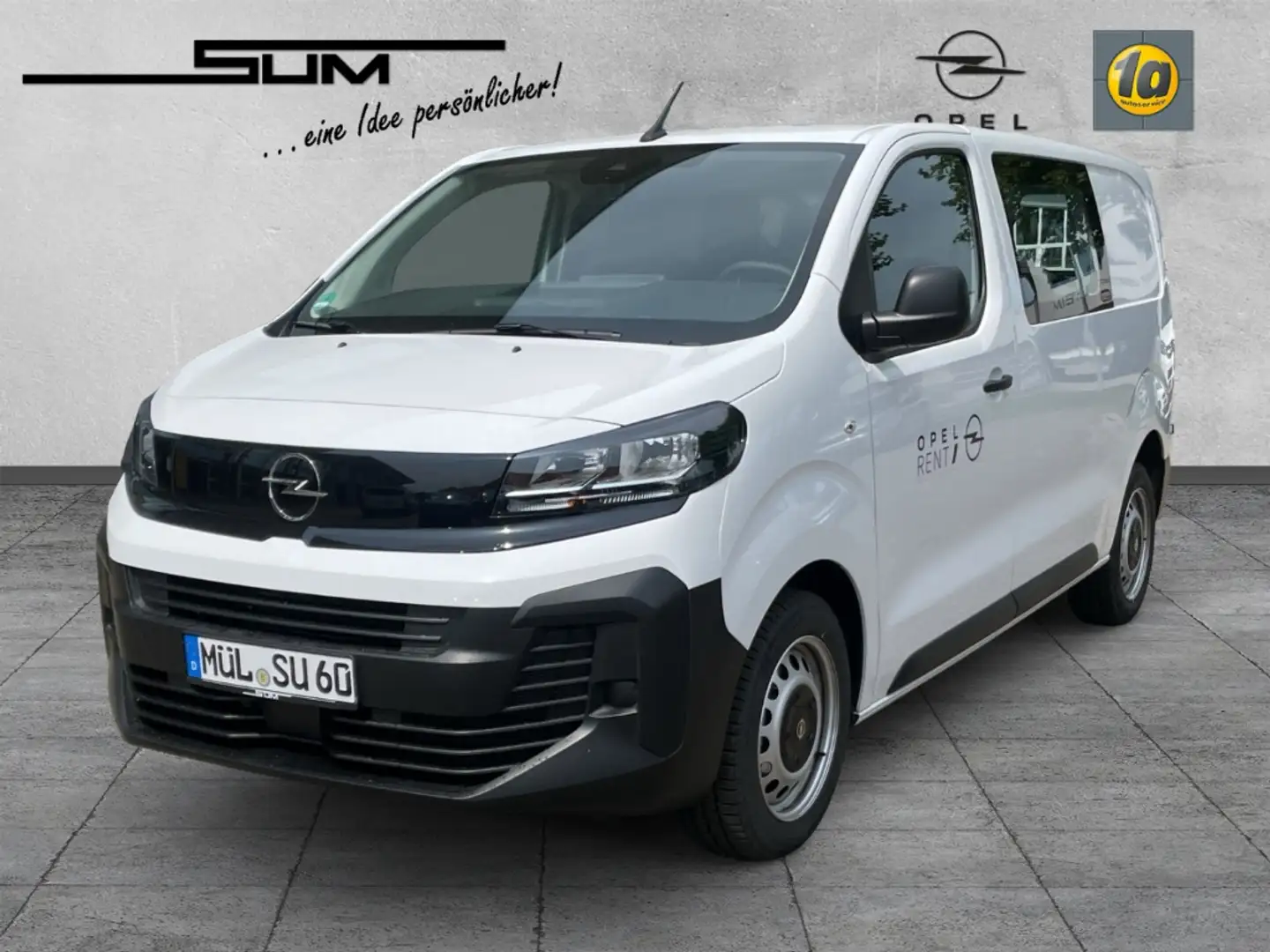 Opel Vivaro Kasten Edition (L2), 1.5 Diesel 3-Sitzer  Holzbode Weiß - 1