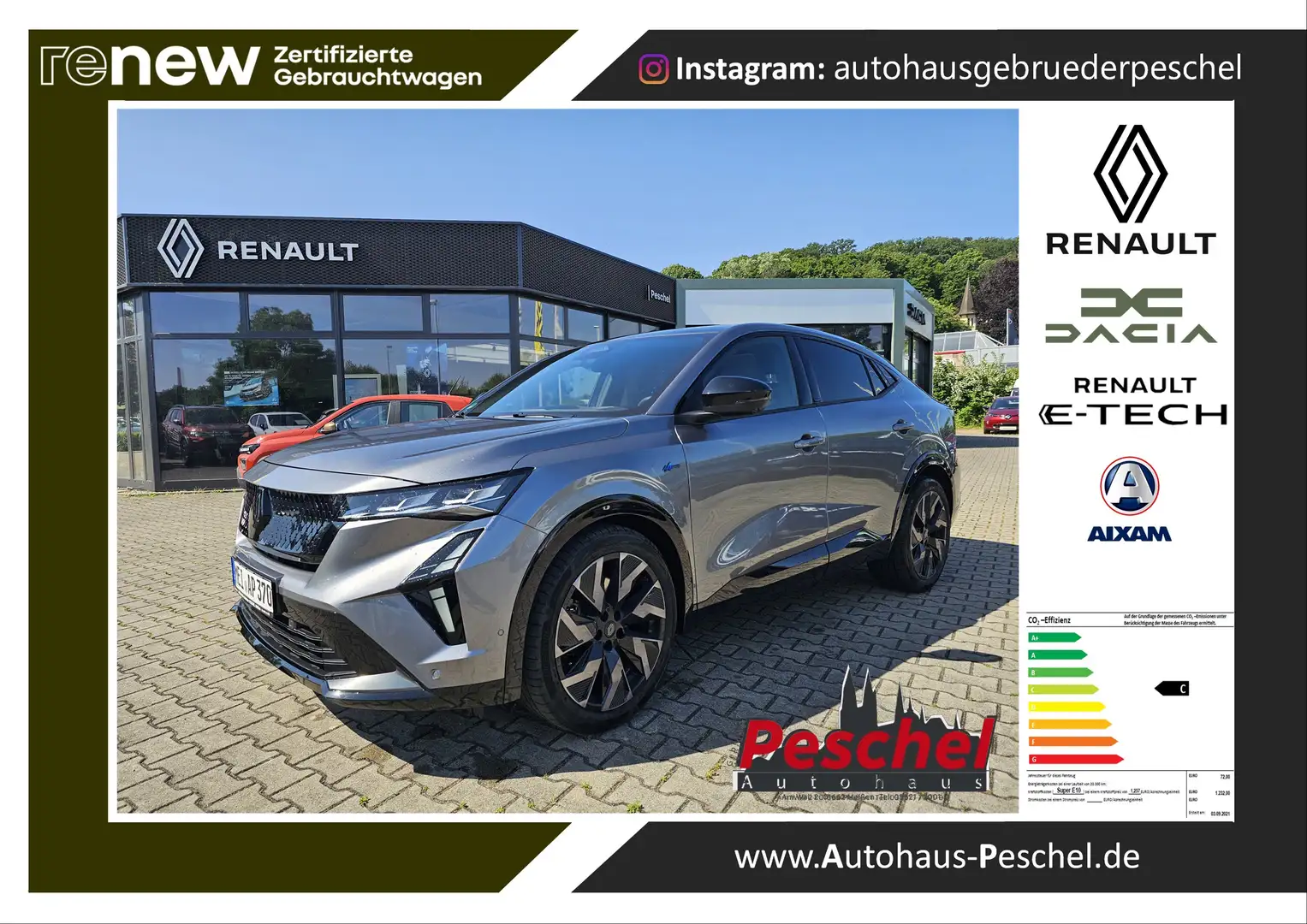 Renault Rafale 200 E-Tech Full Hybrid Esprit Alpine Grau - 1