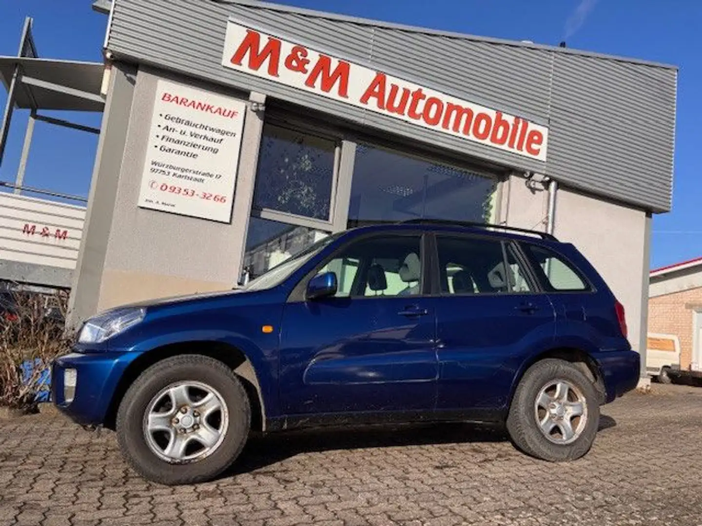 Toyota RAV 4 1.8-l-VVT-i 4x2 blue*AHK+Eu3* Blau - 1