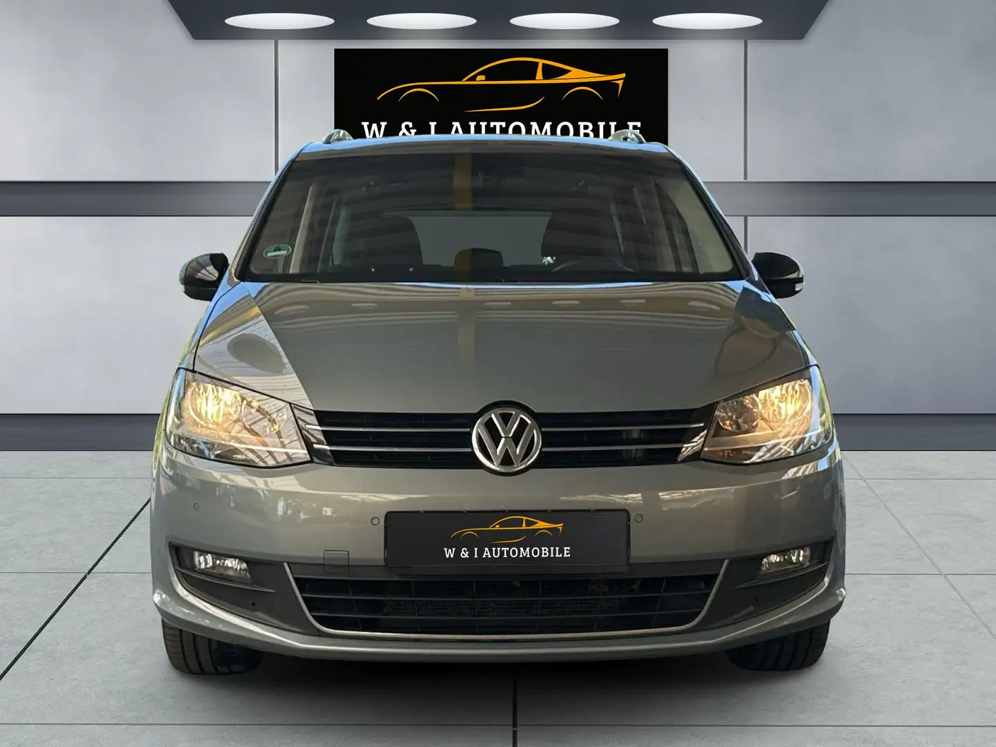 Volkswagen Sharan Style*AHK*TEMPOMAT*PDC*7SITZER* Grigio - 2