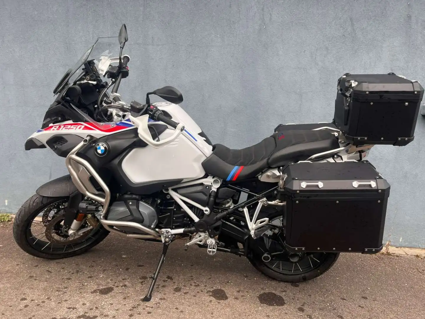 BMW R 1250 GS Adventure Blanc - 1
