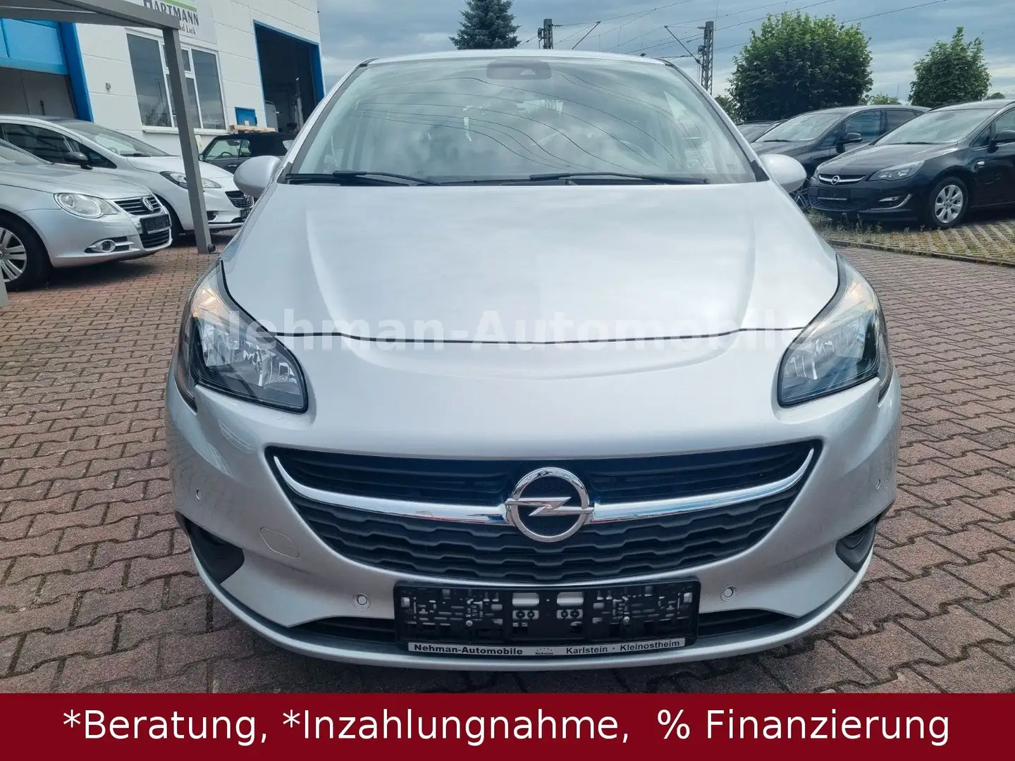 Opel Corsa E Drive/ Automatik Zilver - 2