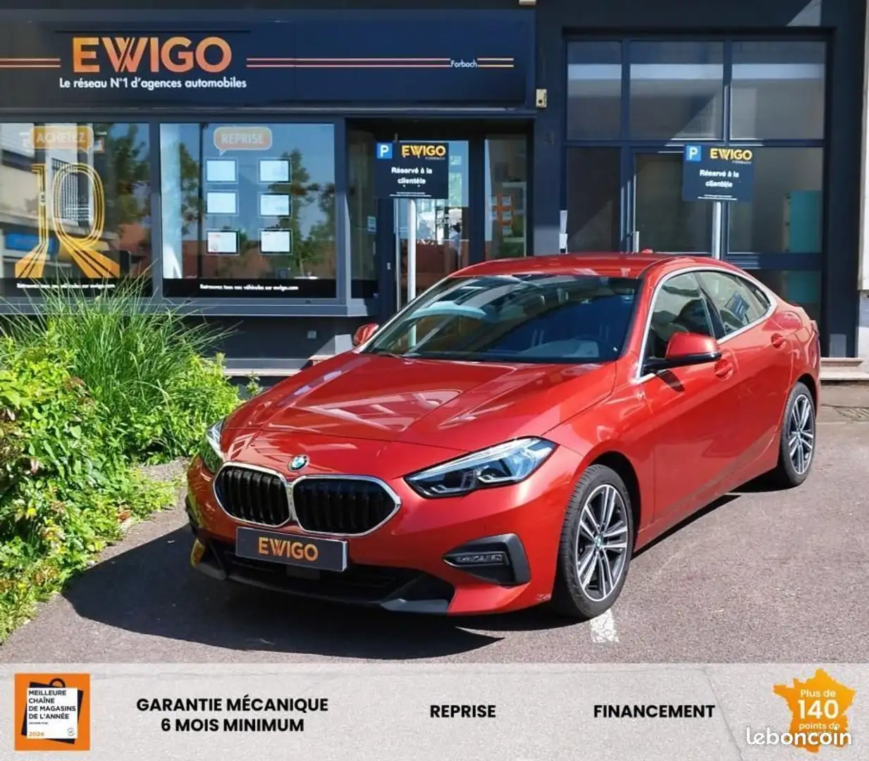 BMW 218 Coupé 218D 150CH SPORT ENTRETIEN EXCLU CARPLAY CAM Or - 1