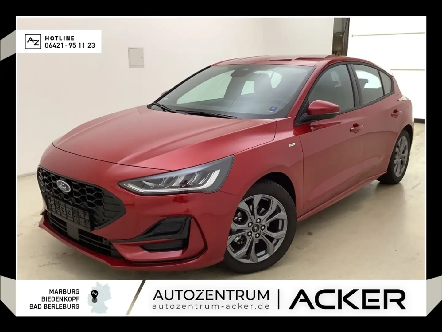 Ford Focus 1.0 EcoBoost MHEV ST-Line 7AT. iACC -42%* Rot - 1