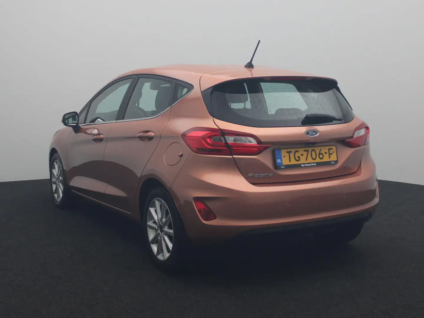 Ford Fiesta 1.0 EcoBoost Titanium | Aut. | Cruise Control | Pa Orange - 2