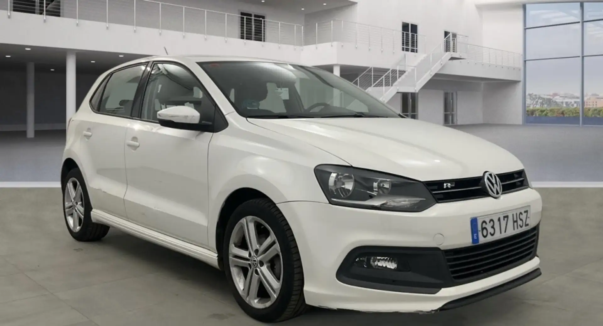 Volkswagen Polo 1.2 TSI Sport by R-Line DSG 90 Blanco - 1