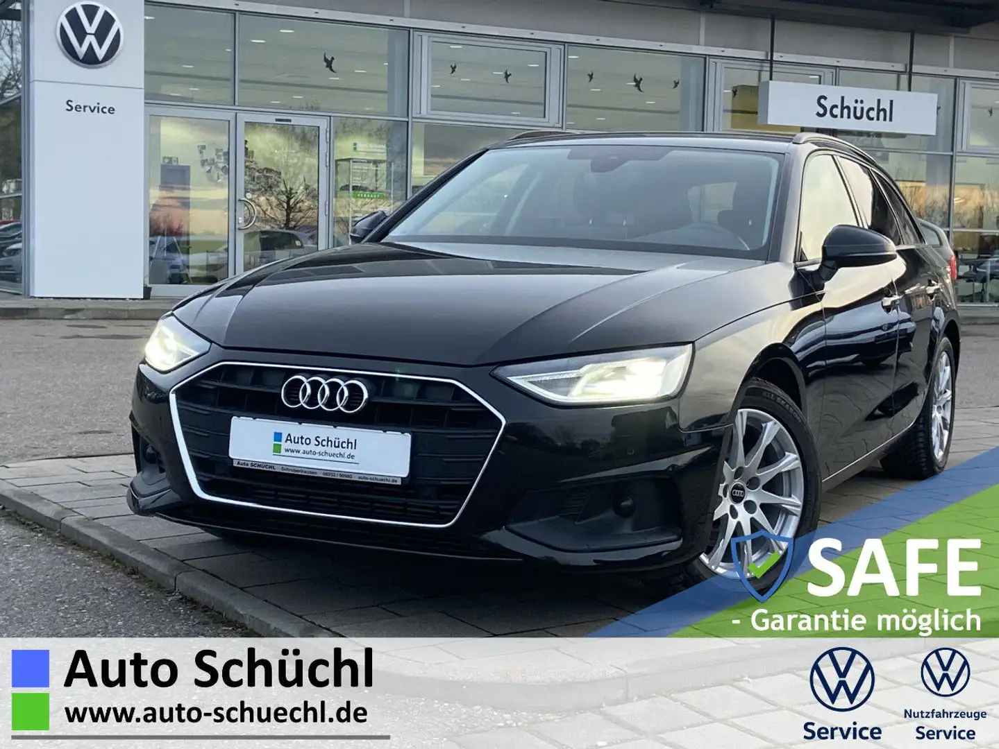 Audi A4 Avant 35 2.0 TFSI S-tronic 17"+EL.HECK+NAVI+L Schwarz - 1