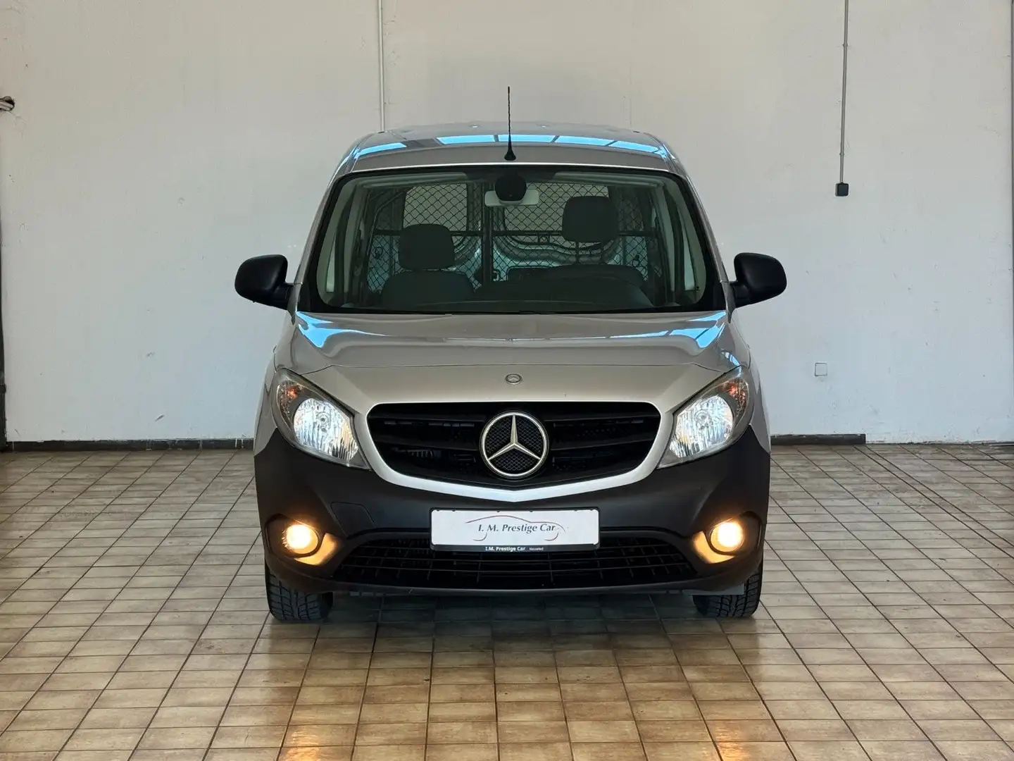 Mercedes-Benz Citan Kasten 111 CDI lang Klima SHZ AHK Argintiu - 2