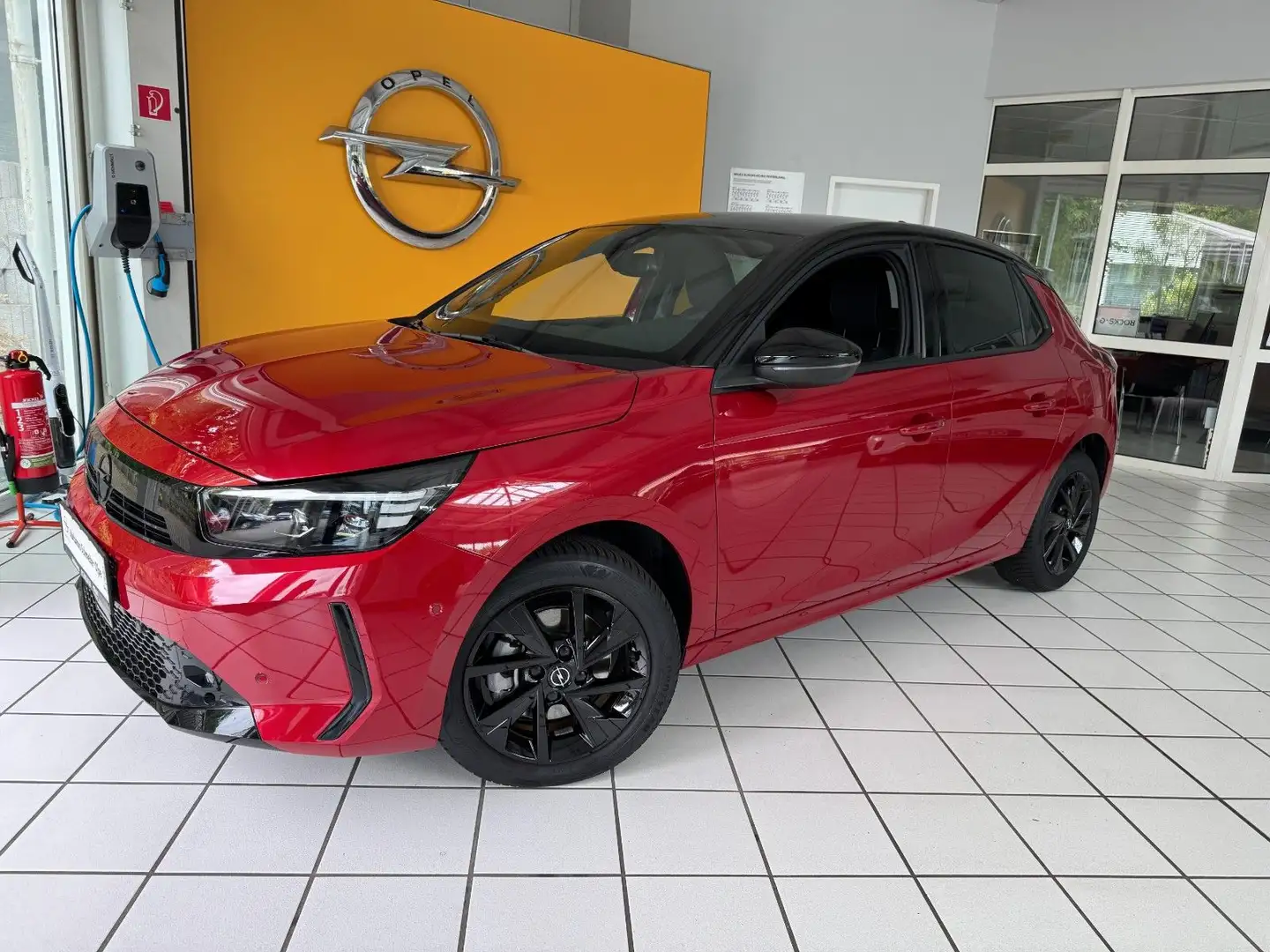 Opel Corsa F GS Navi+Matrix-LED+Kamera Rojo - 1
