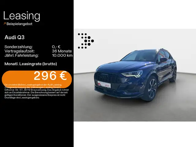 Audi Q3 advanced 35 TDI  AHK+ACC+LED+Navi+Magentic+Bl