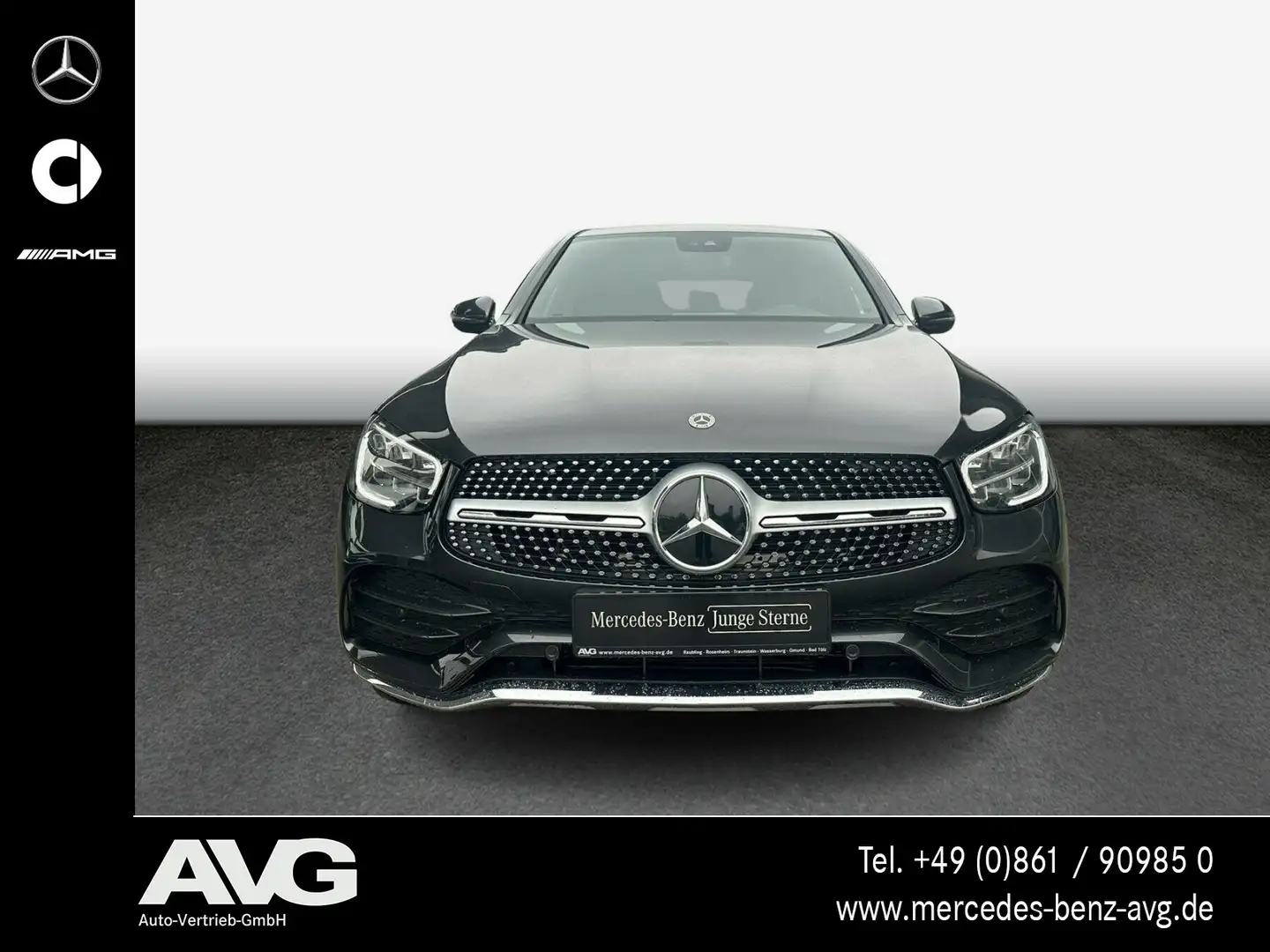 Mercedes-Benz GLC 300 GLC 300e 4MATIC Coupé AMG AHK LED RFK Keyless Grau - 2