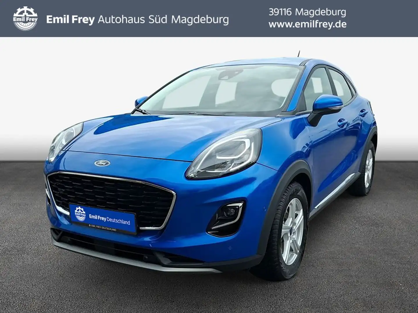 Ford Puma 1.0 EcoBoost Hybrid TITANIUM Bleu - 1