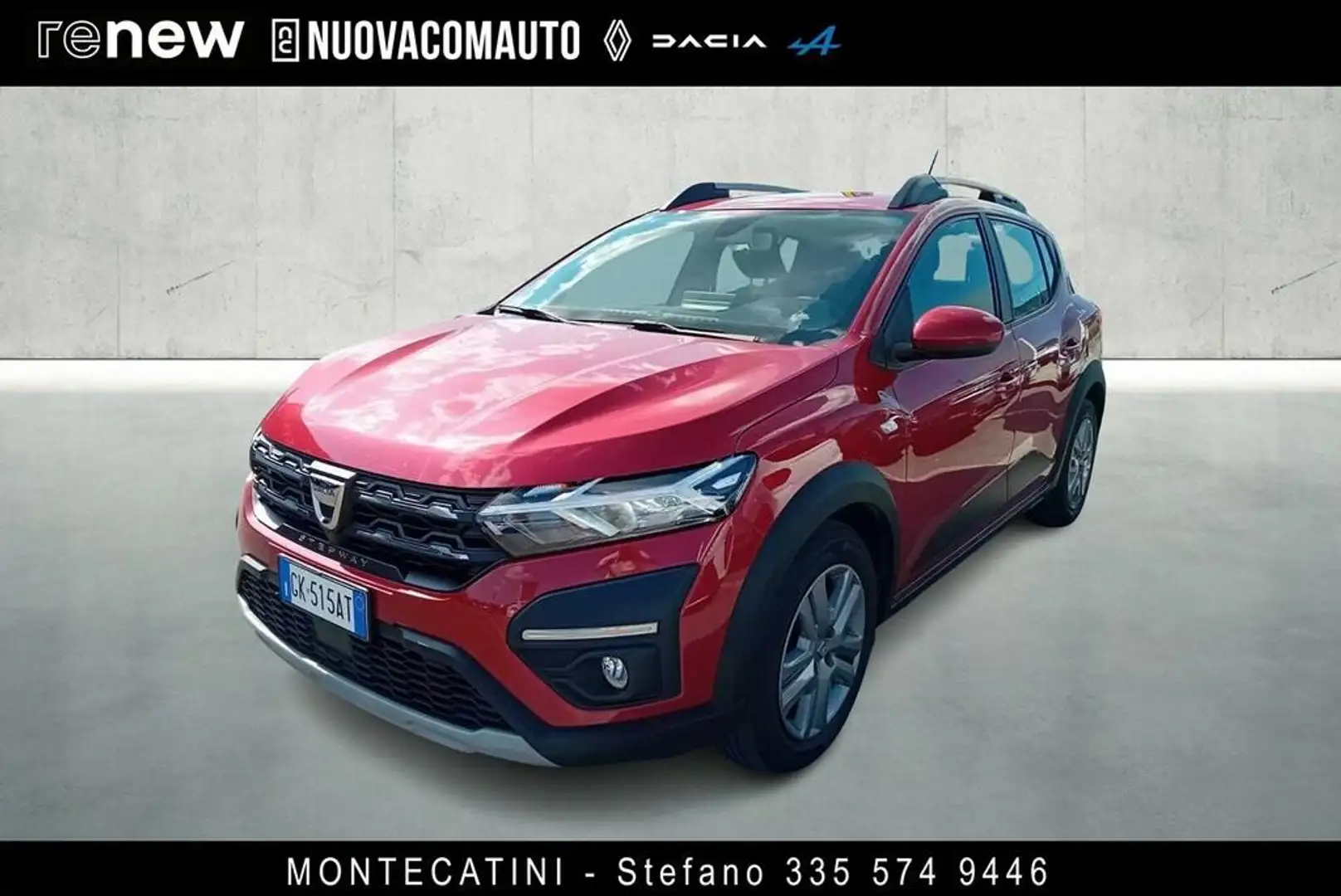 Dacia Sandero Stepway 1.0 tce Comfort Eco-g 100cv Red - 1