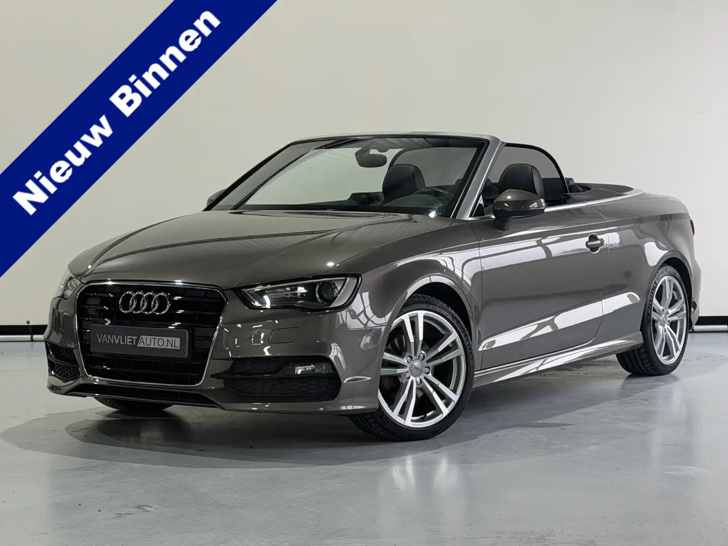 Audi A3 Cabriolet 1.4 TFSI CoD Ambition Pro Line S Leder Grau - 1