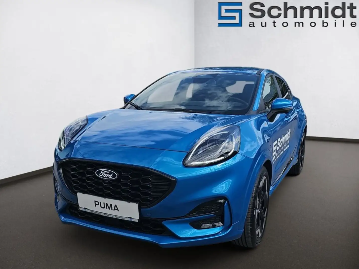 Ford Puma ST-Line X MHEV 5-türig 1,0L Eboost 125PS A FWD Blau - 1