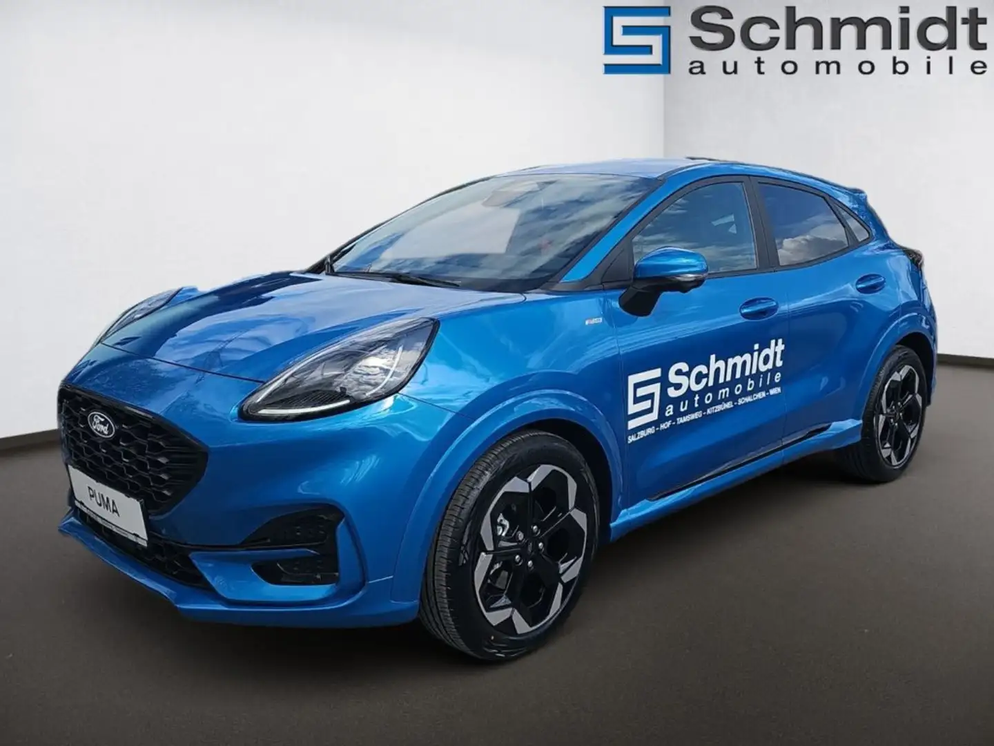 Ford Puma ST-Line X MHEV 5-türig 1,0L Eboost 125PS A FWD Blau - 2