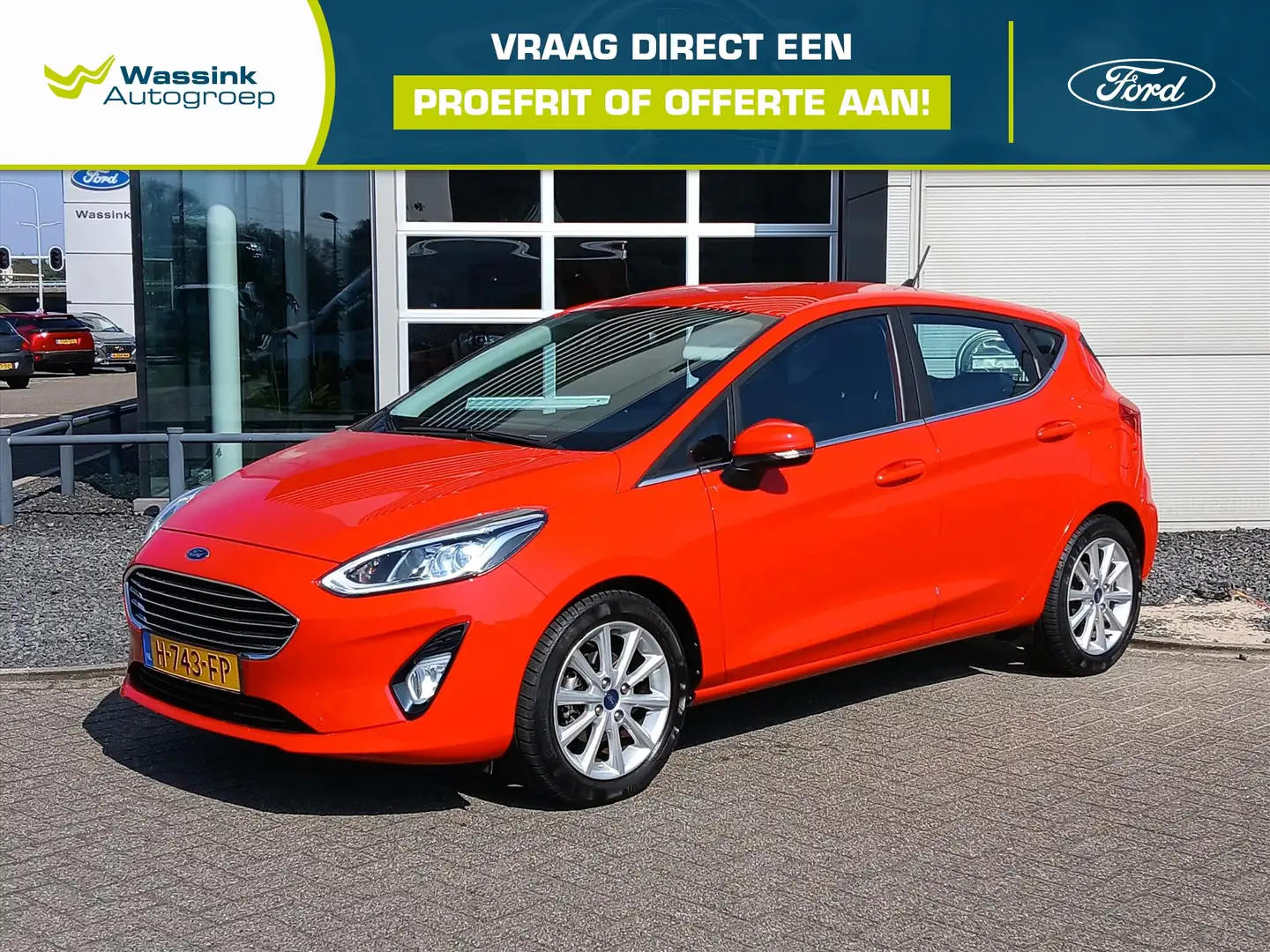 Ford Fiesta 1.0 EcoBoost 95pk 5dr Titanium | Navigatie by App Rouge - 1