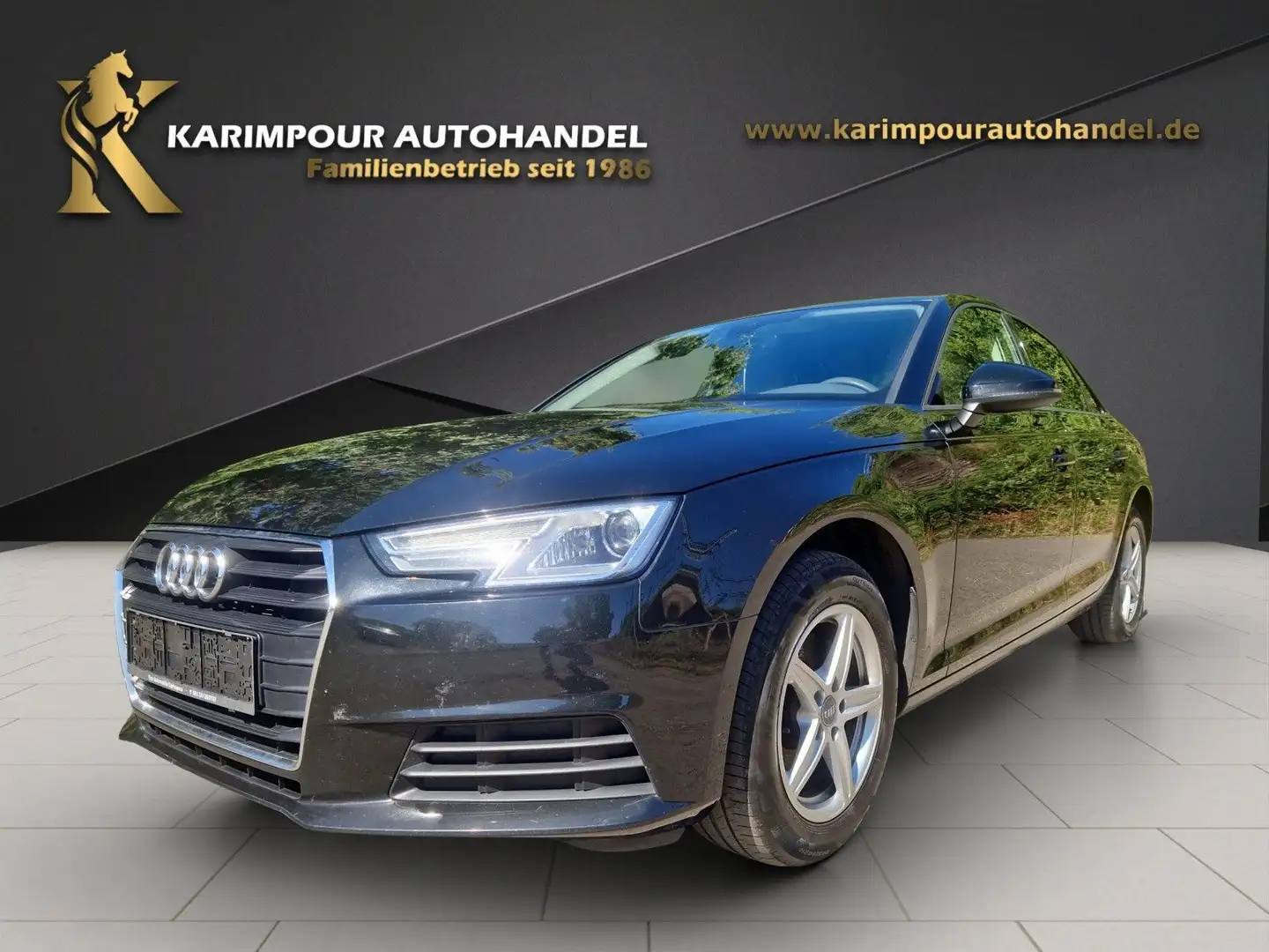 Audi A4 Limousine*Navi*Standheizung*Xenon* Noir - 1