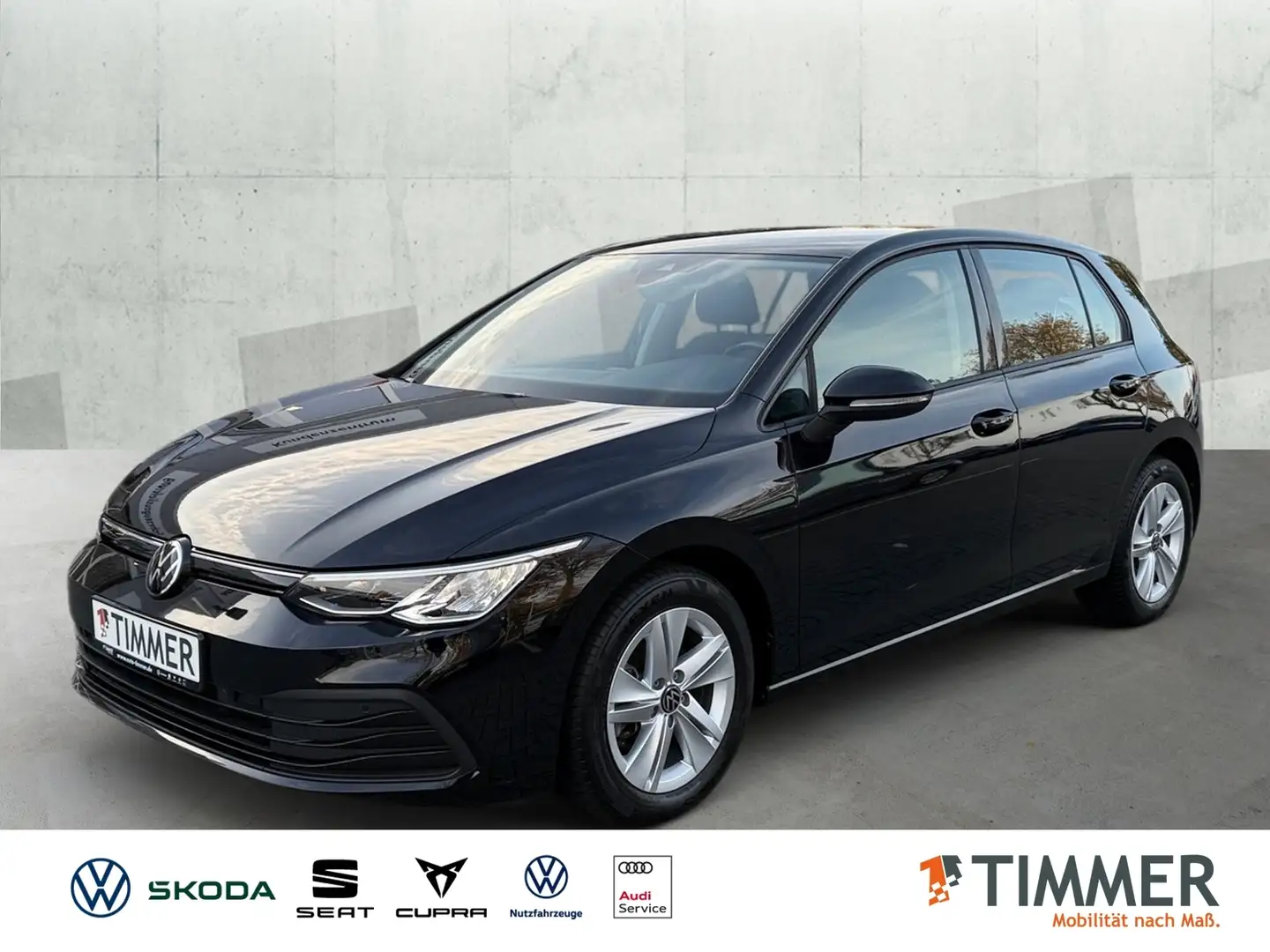 Volkswagen Golf VIII 2.0 TDI *LED *APP *NAVI *LM *SHZ *DAB+ * Schwarz - 1