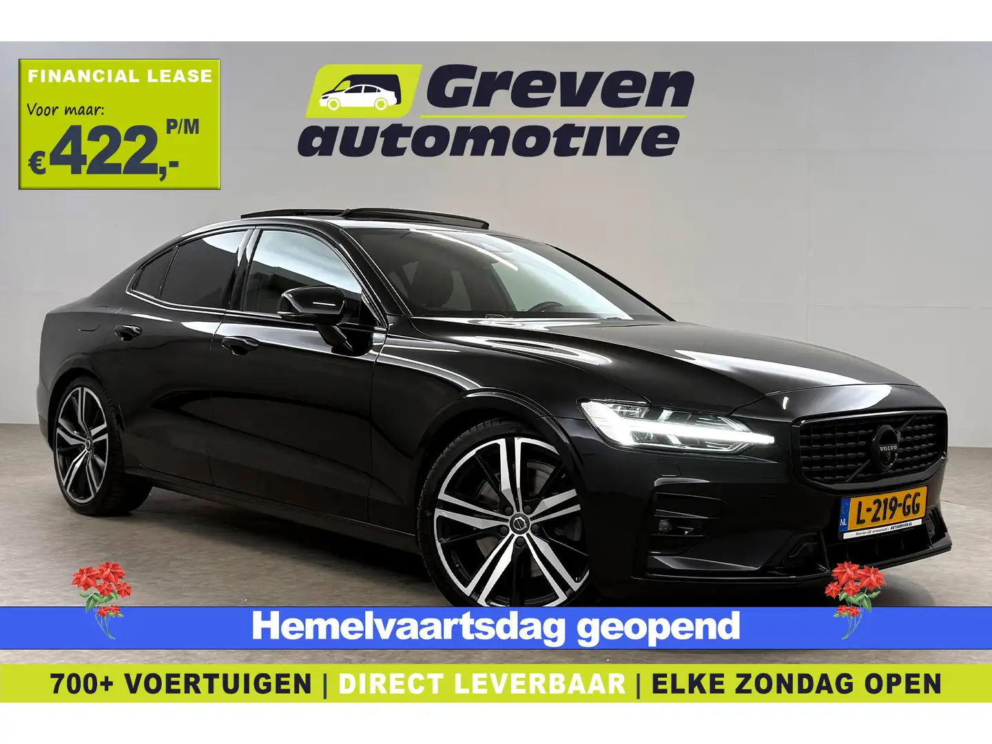Volvo S60 2.0 T5 R-Design | Pano | H/K | 360° | HuD | Virtua Schwarz - 1