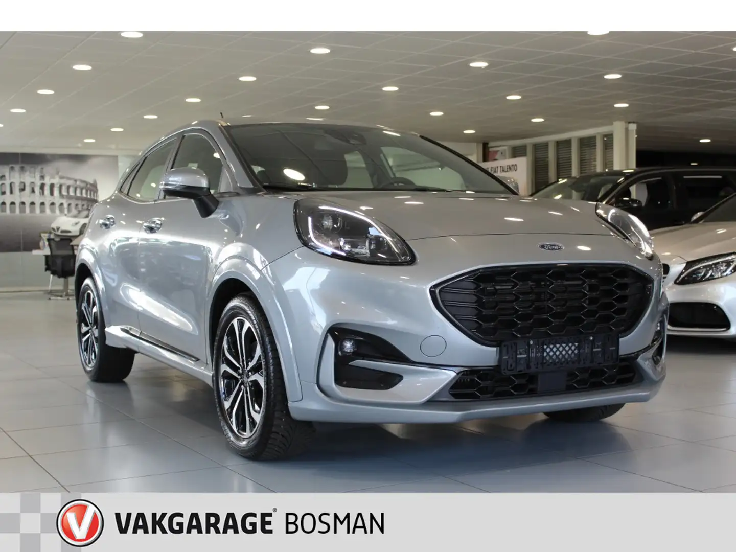 Ford Puma Puma 1.0 EcoBoost Hybrid ST-Line/CARPLAY/NAVIGATIE Grijs - 1