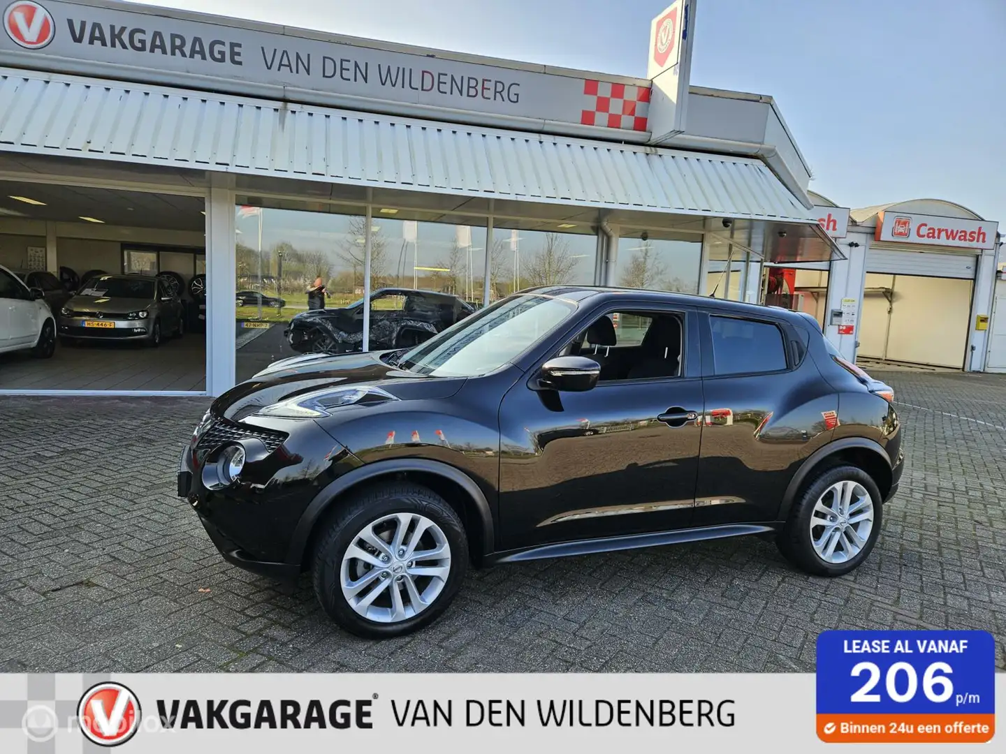 Nissan Juke 1.2 DIG-T S/S N-Connecta Zwart - 1